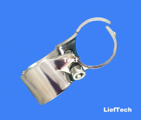 ISO9001 Chrome Plated Pipe Fittings Joint 2 Pipe Mounting Bracket