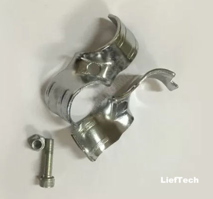 ISO9001 Chrome Plated Pipe Fittings Joint 2 Pipe Mounting Bracket