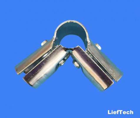 90 derajat Chrome Plated Pipe Connectors High Korosi Resistance
