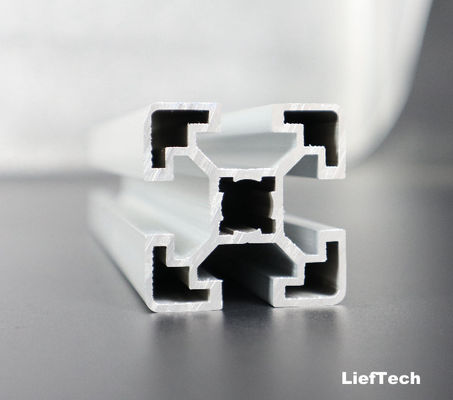 Profil Ekstrusi Aluminium Standar Eropa 4545 Seri T Slot Aluminium Extrusion
