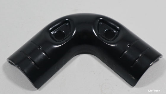 anodisasi 90 derajat pipa sendi 2.5mm Ketebalan untuk sistem tabung ramping