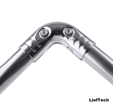 Fleksibel Chrome Plated Pipe Connectors Chrome Pipe siku 90 derajat