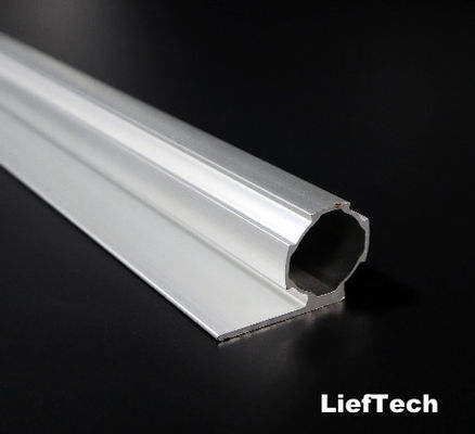 Pipa Alloy Aluminium Minyak Bentuk L Tahan tepi Panjang standar 4000mm