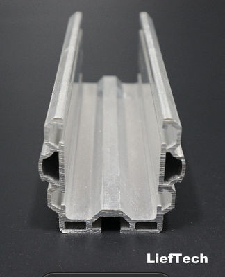 6063 T5 Aluminium Profil Ekstrusi OD 28mm 60x55 Aluminium Lean Pipe
