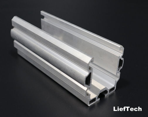6063 T5 Aluminium Profil Ekstrusi OD 28mm 60x55 Aluminium Lean Pipe