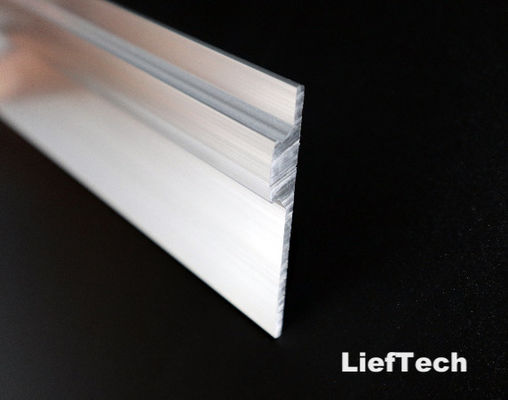 Pipa Profil Aluminium dengan pemasangan sekrup tepi tahan