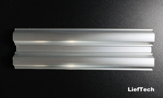 6063-T5 Alloy Aluminium Lean Pipe Double Connection Mudah dirakit