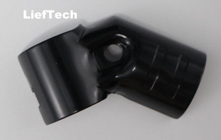 2.5mm ketebalan 45 derajat Pipe Joint Fitting permukaan galvanisasi