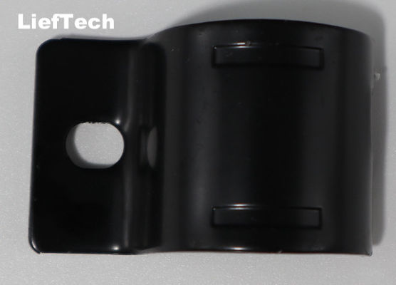 Steel 28mm Metal Pipe Connectors Lean Tube Bracket Flat Fixed Joint Berat Ringan