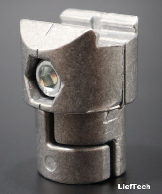 6063 T5 Aluminium Pipe Joint Easy Assembly Bentuk internal Tipe T