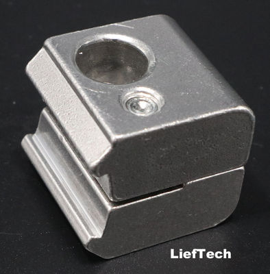 Die casting Aluminium Tube Connectors joint paralel yang bisa diputar
