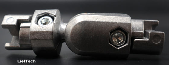 Internal Rotary 180 Degree Joint Kedua Ujung Konektor Sistem Karakuri