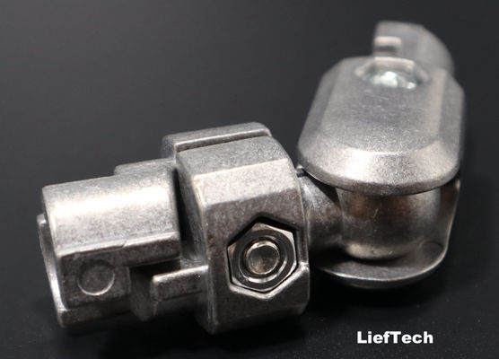 Internal Rotary 180 Degree Joint Kedua Ujung Konektor Sistem Karakuri