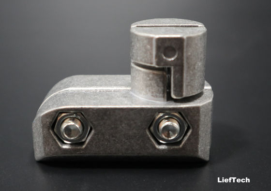 Konektor pipa aluminium bertulang T bentuk sendi lurus dalam