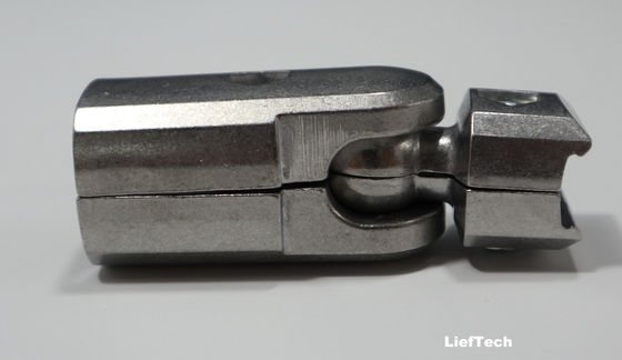 Eksternal Rotary Aluminium Joint Connector Untuk Sistem Karakuri