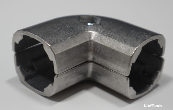 Konektor Sistem Karakuri Aluminium Tube Joints 180 derajat Rotary Eksternal