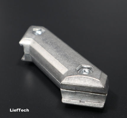Tutup Lean Aluminium Pipe Connectors Aluminium Pipe Joint Square