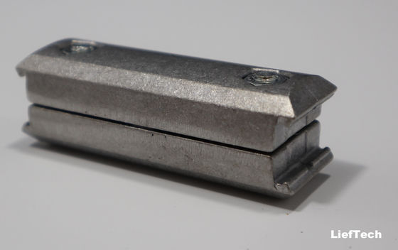 28 Series Aluminium Pipe Connectors Fittings Perak Ketahanan tinggi
