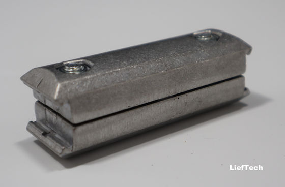 28 Series Aluminium Pipe Connectors Fittings Perak Ketahanan tinggi