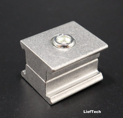 28mm Aluminium Pipe Fittings Parallel Joint Die Casting Standar Internasional