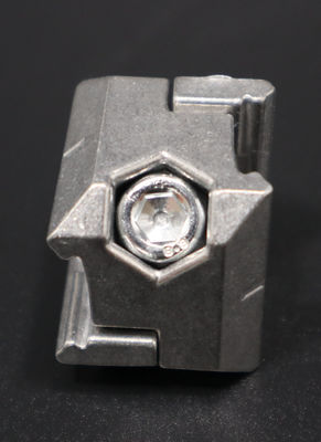 6063 T5 Aluminium Lean Pipe Connector Pipe Cross Joint Sistem Karakuri