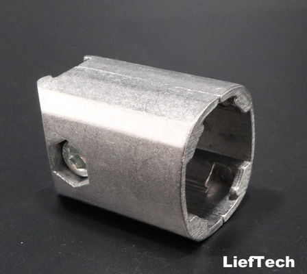 Square Alloy Aluminium T Joint T3-T8 Untuk Pipa Aluminium 28mm