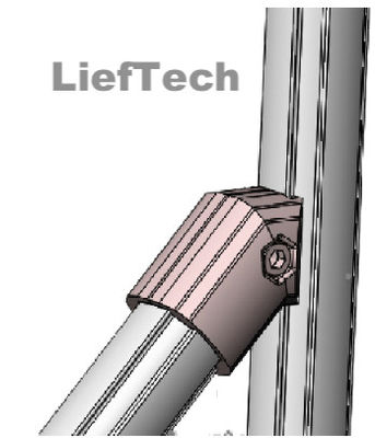 Lief Technology Lean Pipe Connector 45 Degree Joint 0,058kg/pcs