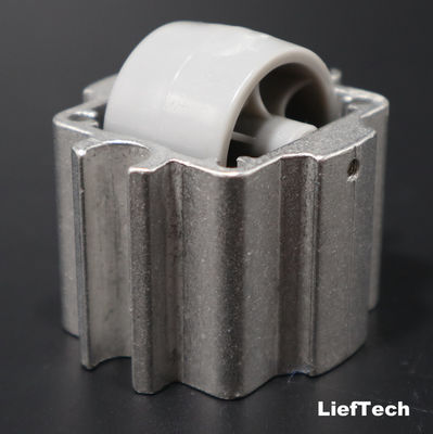 Pabrik grosir aluminium profil aksesoris bergerak dengan roda 6063T5 aluminium paduan aksesoris bergerak