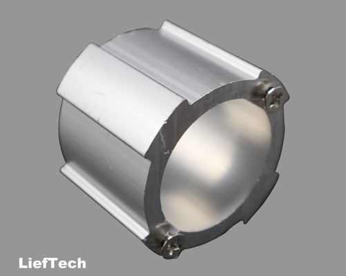 Aksesori bergerak dengan lengan geser yang bisa diputar lurus aksesori paduan aluminium ringan