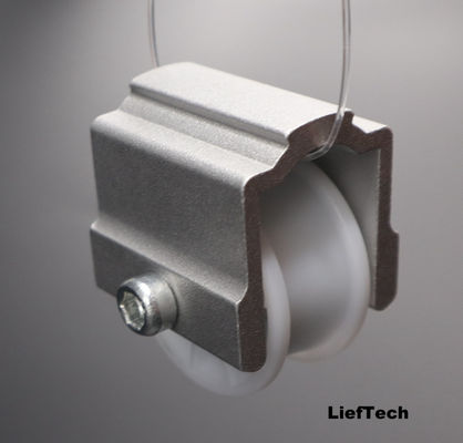 OEM ODM Layanan roda rol alur Untuk Kaizen Aluminium Fixtures