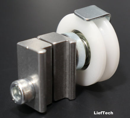 Penghubung sekrup U Root Wheel Rollers Dengan Aluminium Joint Movable