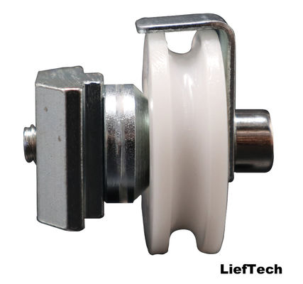 Die Casting Aluminium U Groove Pipe Wheels T Slot Profil Dengan Slider