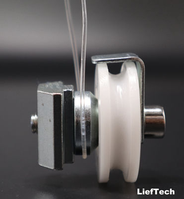 Die Casting Aluminium U Groove Pipe Wheels T Slot Profil Dengan Slider
