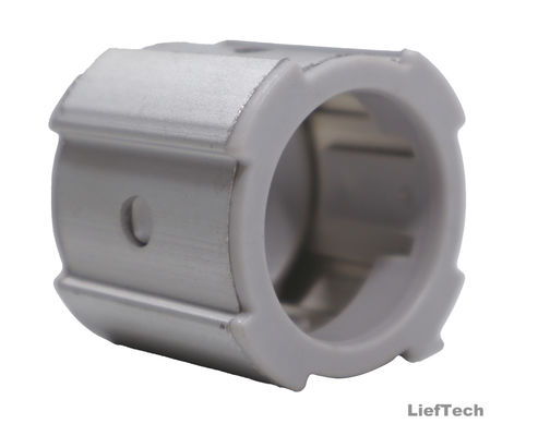 Aluminium tabung bergerak Aksesoris tabung linier Sleeve geser