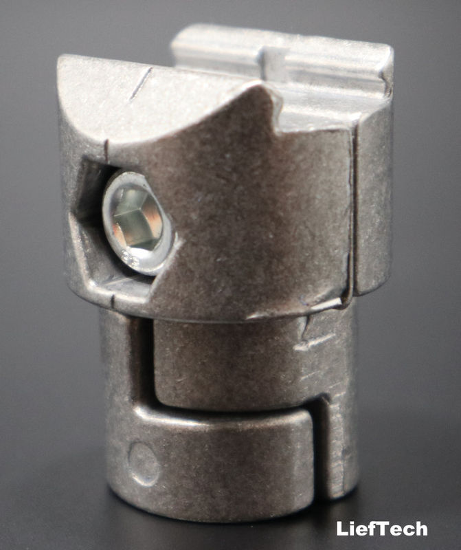 6063 T5 Aluminium Pipe Joint Easy Assembly Bentuk internal Tipe T